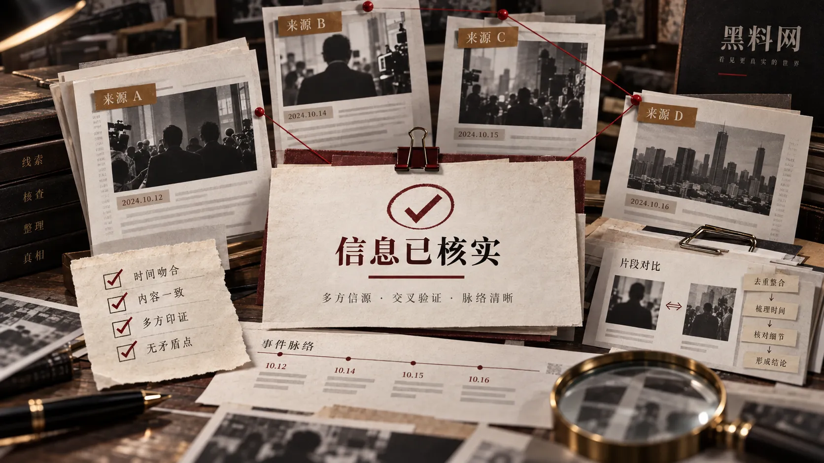 来源追踪：一份缺少完整页码的文档截图如何识别旧闻是否被包装成新进展的线索整理示意